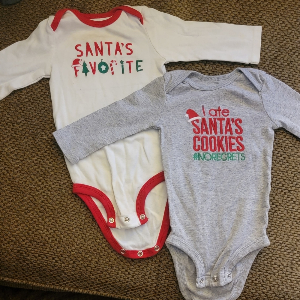 Christmas onesies